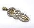 14k Gold & Diamond Messianic "Grafted In" Necklace